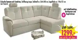 Möbel Boss Ecksofa Samara mit Funktion Angebot