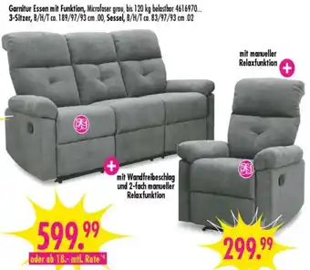 Möbel Boss Garnitur Essen mit Funktion Angebot