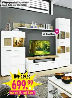 Möbel Boss Wohnwand Angebot