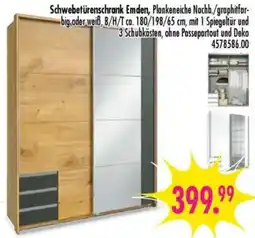 Möbel Boss Schwebetürenschrank Emden Angebot