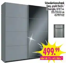 Möbel Boss Schwebetürenschrank Easy Angebot