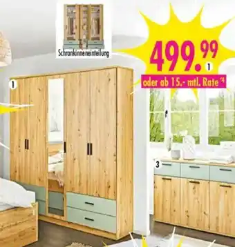 Möbel Boss Kleiderschrank Angebot