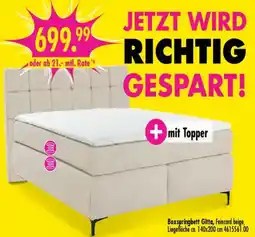 Möbel Boss Boxspringbett Gitta Angebot