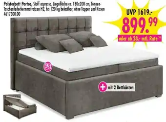 Möbel Boss Polsterbett Portos Angebot