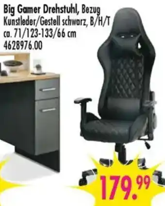 Möbel Boss Big Gamer Drehstuhl Angebot