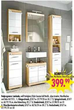 Möbel Boss Badprogramm Lambada Angebot