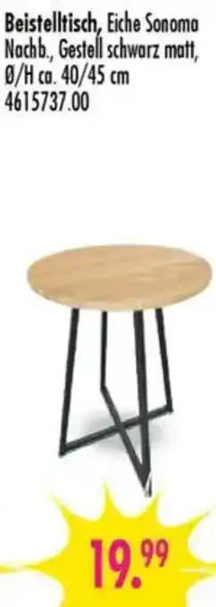 Möbel Boss Beistelltisch Angebot