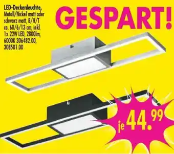 Möbel Boss LED-Deckenleuchte Angebot