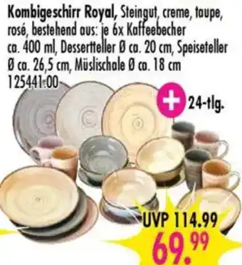 Möbel Boss Kombigeschirr Royal Angebot