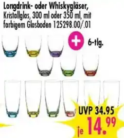 Möbel Boss Longdrink- oder Whiskygläser Angebot