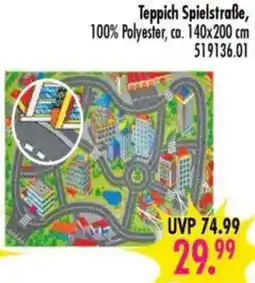 Möbel Boss Teppich Spielstraße Angebot