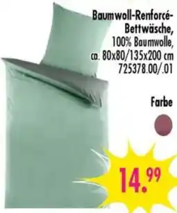 Möbel Boss Baumwoll-Renforcé Bettwäsche Angebot