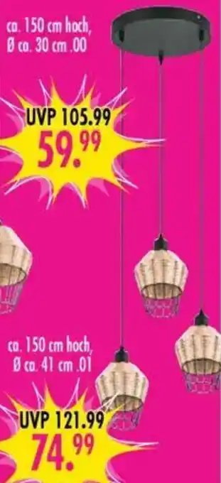 Möbel Boss Pendel Borka Angebot