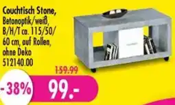 Möbel Boss Couchtisch Stone Angebot