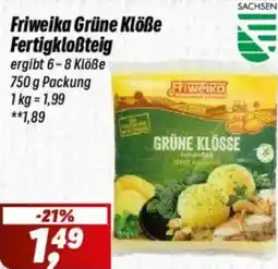 Simmel Friweika Grüne Klöße Fertigkloẞteig Angebot