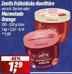 Simmel Zentis Frühstücks-Konfitüre oder Marmelade Orange Angebot