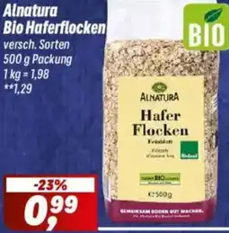 Simmel Alnatura Bio Haferflocken Angebot