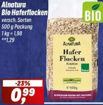 Simmel Alnatura Bio Haferflocken Angebot