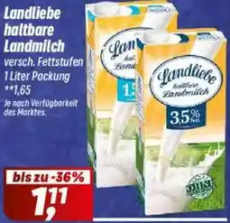 Simmel Landliebe haltbare Landmilch Angebot