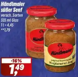 Simmel Händlmaier süßer Senf Angebot