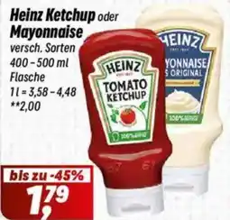 Simmel Heinz Ketchup oder Mayonnaise Angebot