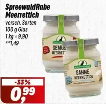 Simmel Spreewald Rabe Meerrettich Angebot