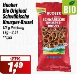 Simmel Huober Bio Original Schwäbische Knusper-Brezel Angebot