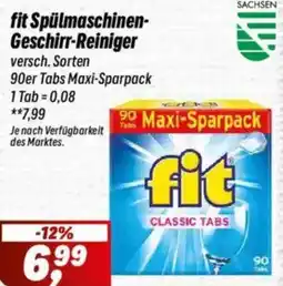Simmel fit Spülmaschinen Geschirr-Reiniger Angebot