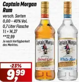 Simmel Captain Morgan Rum Angebot
