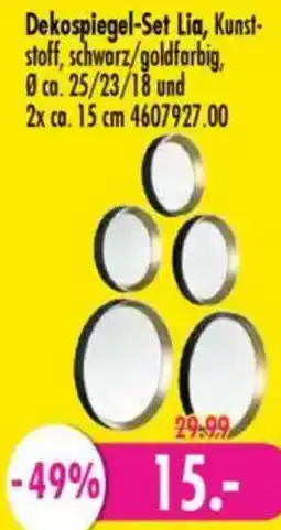 Möbel Boss Dekospiegel-Set Lia Angebot