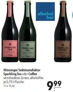 CITTI Markt Winninger Sektmanufaktur Sparkling Tea oder Coffee Angebot