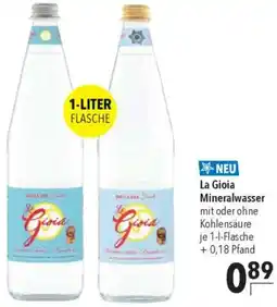 CITTI Markt La Gioia Mineralwasser Angebot