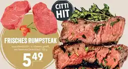 CITTI Markt Frisches rumpsteak Angebot