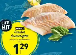 CITTI Markt Frisches Seelachsfilet Angebot