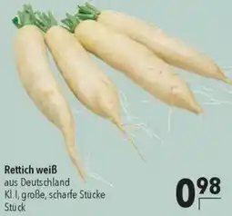 CITTI Markt Rettich weiß Angebot