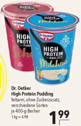 CITTI Markt Dr. Oetker High Protein Pudding Angebot