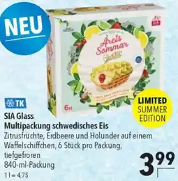 CITTI Markt SIA Glass Multipackung schwedisches Eis Angebot