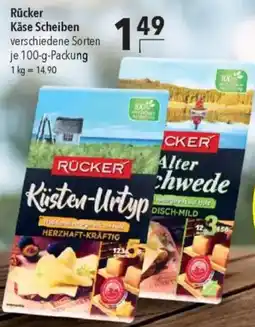 CITTI Markt Rücker Käse Scheiben Angebot