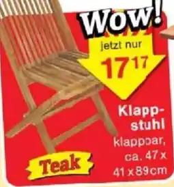 Jawoll Klappstuhl Angebot
