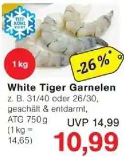 Jawoll White Tiger Garnelen Angebot