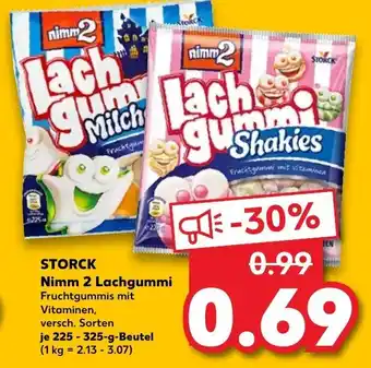 Kaufland Storck Nimm 2 lachgummi Angebot