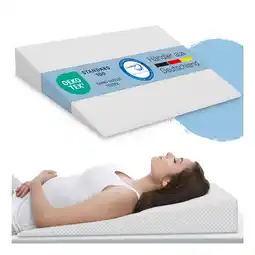 Netto Marken-Discount ELONEO Bett Keilkissen, Bettkeil, Visko-Mineralschaum, Matratzenerhöhung Angebot