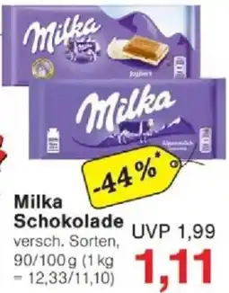 Jawoll Milka Schokolade Angebot