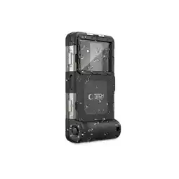Netto Marken-Discount Gehäuse Wasserdichte Hülle IPX8 Smartphones 4,7-6,7 Zoll in Schwarz Angebot