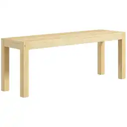 Netto Marken-Discount HOMCOM Sitzbank Kiefernholz Angebot