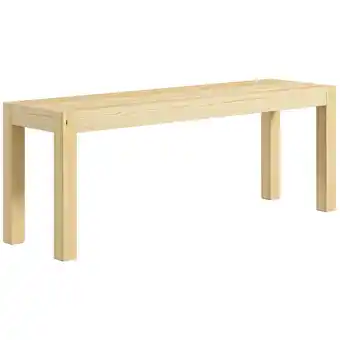 Netto Marken-Discount HOMCOM Sitzbank Kiefernholz Angebot