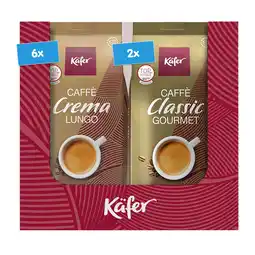 Netto Marken-Discount Minges Käfer ganze Bohne sortiert - 1kg, 8er Pack Angebot