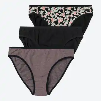 NKD Damen-Minislip mit verschiedenen Designs, 3er-Pack Angebot