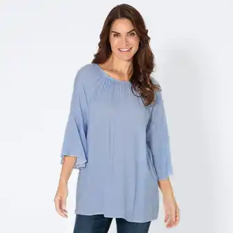 NKD Damen-Bluse mit Volant am Ärmel Angebot