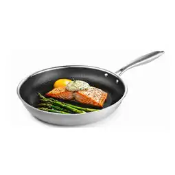 Netto Marken-Discount BRATmaxx Edelstahl-Pfanne 24cm silber Angebot
